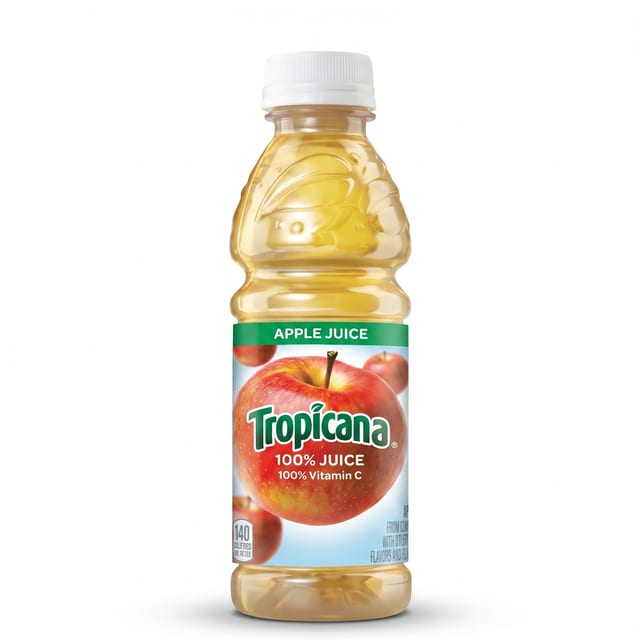 Tropicana Apple Juice.
