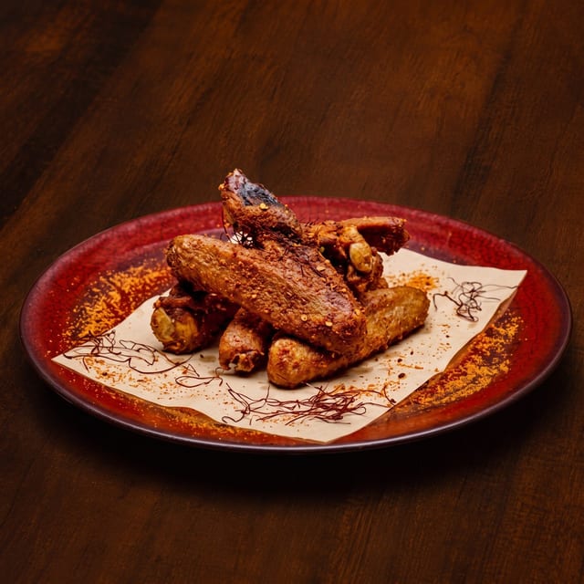 Spiced Duck Wings.