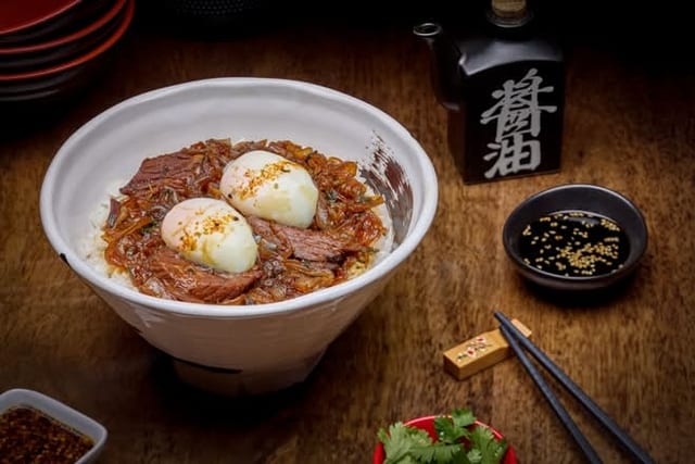 Ichimi Gyudon / 一味辣牛肉盖饭.