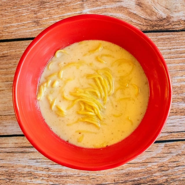 Plain Ramen and Broth.