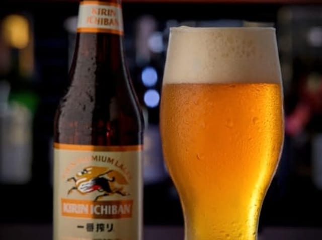 Kirin Ichiban Premium Lager.