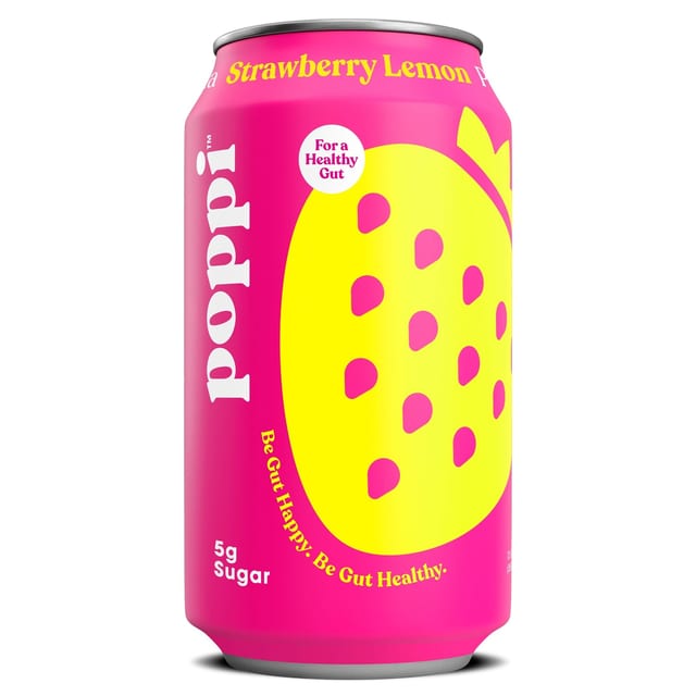 Poppi Strawberry Lemon.