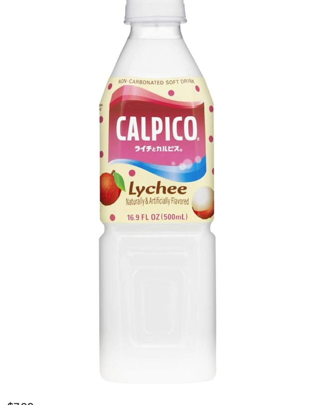 Lychee Calpico / 荔枝可尔必思.