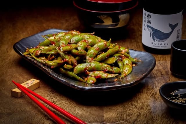 Edamame 枝豆.