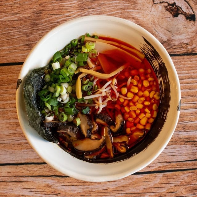 Curry Garden Ramen / 咖喱田园拉面.