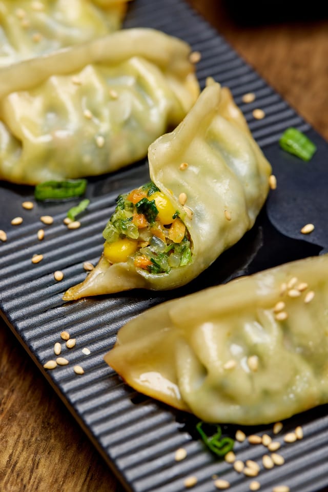 Garden Gyoza / 野菜の餃子.