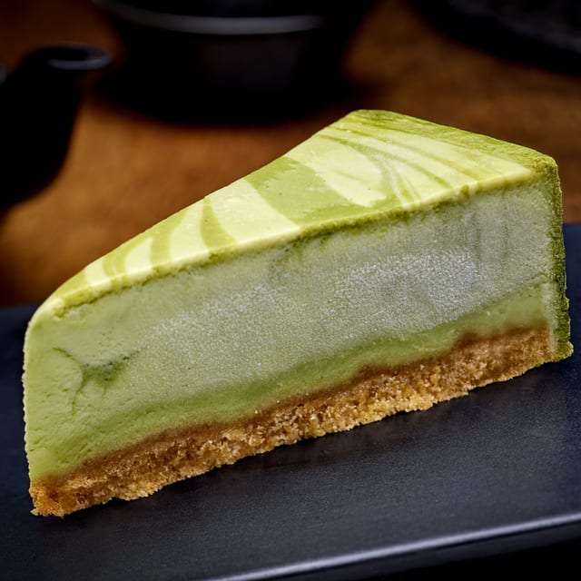 Kyoto Matcha Cheesecake.