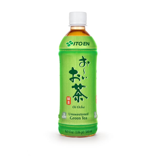 Ito En’s Oi Ocha Unsweetened Green Tea.