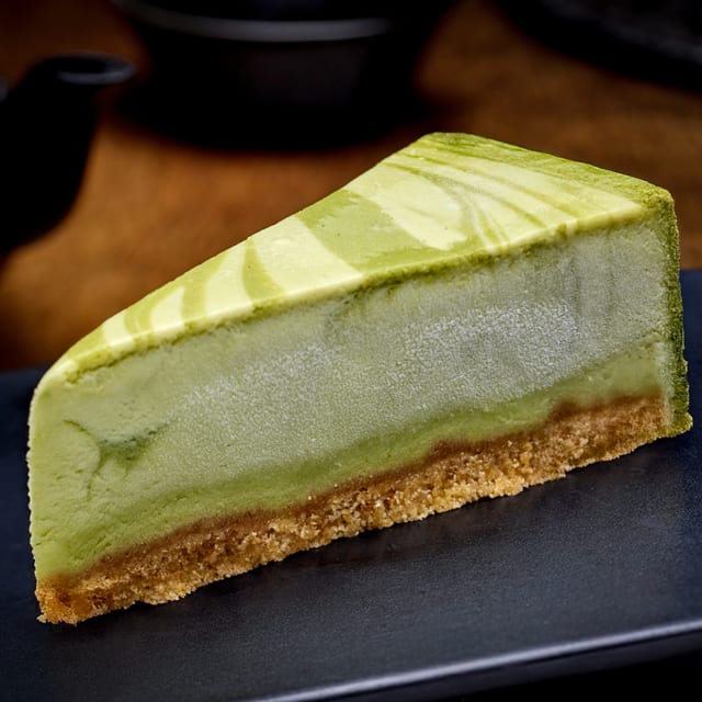 Matcha Cheesecake.