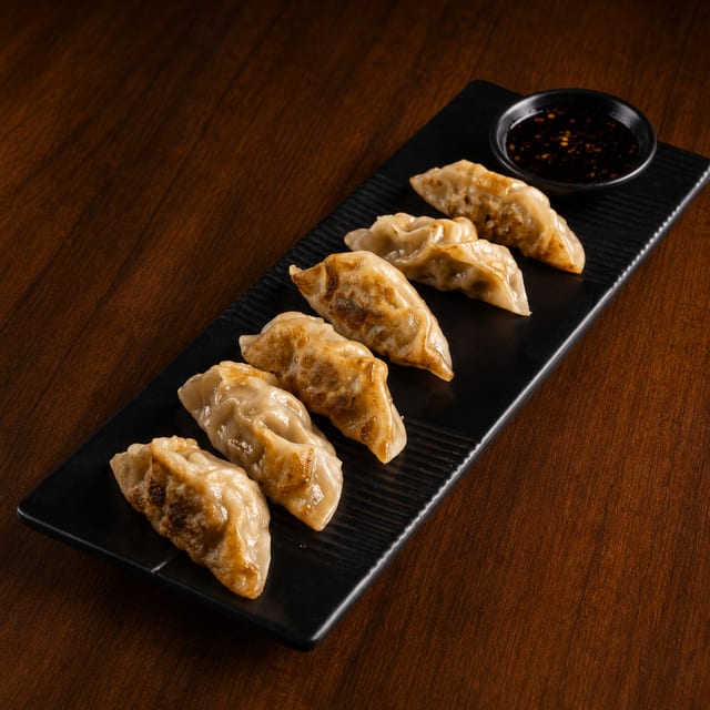 Pork & Mixed Vegetables Gyoza Dumplings.