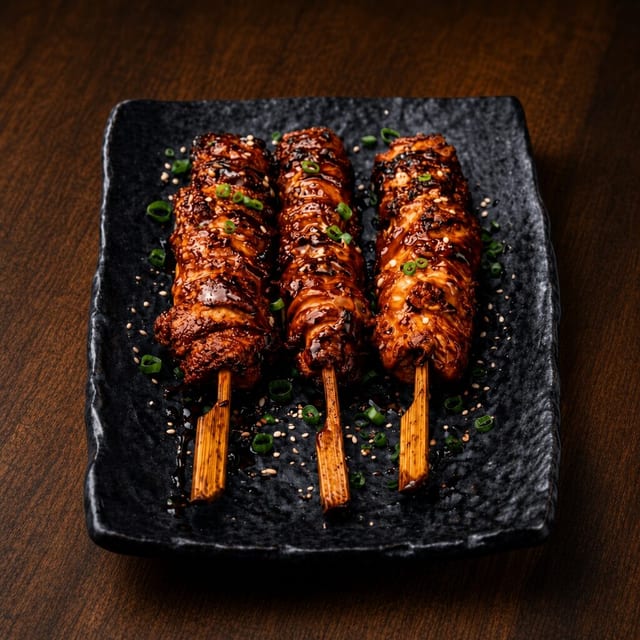Yakitori (Chicken Skewers).