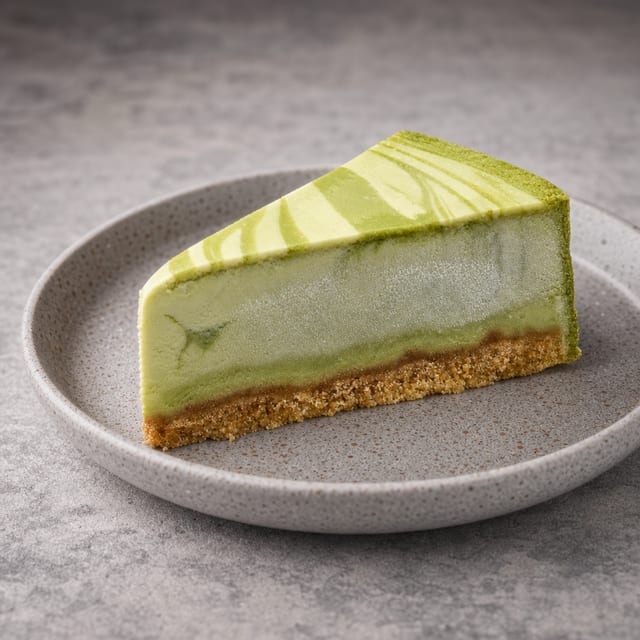 Green Tea Cheesecake.